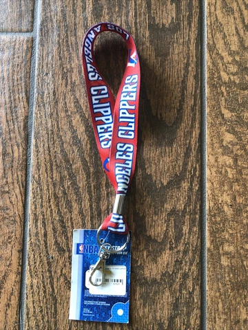 NBA Team Wristlet Lanyard Keychain-  Los Angeles Clippers Cover