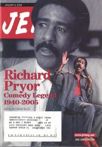 RICHARD PRYOR ACTOR COMEDIC LEGEND DIES 1940 - 2005 JANUARY 9, 2006 JET MAGAZINE - Picture 1 of 3