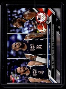 2024 Topps Now Olympic Games Stephen Curry LeBron James Kevin Durant #2 - Picture 1 of 2