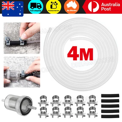 Diesel Heater Inline Fuel Filter Hose Clip Pipe Line Kit For Webasto Eberspacher - image 1 of 4