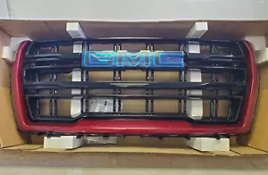 2021 2022 GMC Yukon Front Grille Assembly CHERRY RED OEM 84596349 - Picture 1 of 10