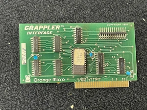 Orange Micro Grappler Interface Parallel Printer Interface Controller Card Apple - Picture 1 of 1