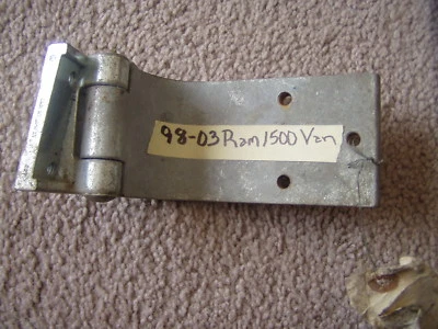 98 99 00 01 02 03 Dodge Ram 1500 B Van puerta lateral izquierda bisagra superior 55075195  Foto 1 de 2