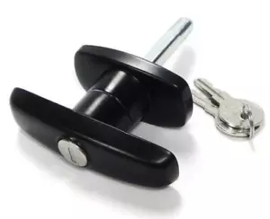 Statewide Heavy Duty T-Handle Lock, Counter Clockwise, Truck Cap Topper, T-323L - Picture 1 of 7