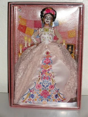 Barbie Day of the Dead Dia De Muertos 2020 Doll Barbie With Shipper NRFB - Image 1 of 4