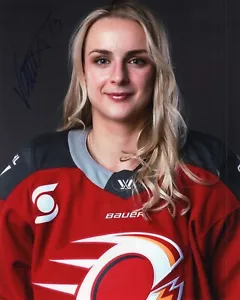 Tereza Vanisova signed autographed Ottawa Charge PWHL 8x10 photo Women's Hockey - Picture 1 of 1