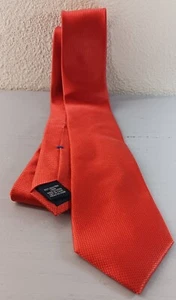 Nautica, Orange 100% Silk, Men’s Neck Tie, Made In China - Picture 1 of 6