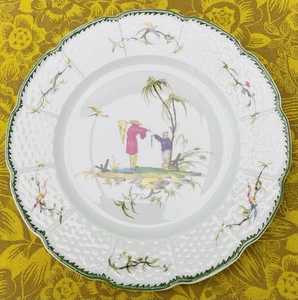 Raynaud Limoges Porcelain Si Kiang No 1 Dinner Plate 27cm - Picture 1 of 3