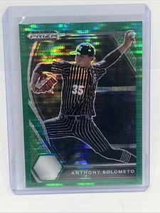 2021 Prizm Draft Picks Anthony Solometo Green Hyper PDP37 - Picture 1 of 2