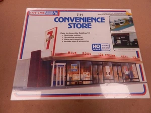 Vintage 1980s 7-11 Convenient Store HO Train Layout Building Sealed Layout #1356 - Picture 1 of 3