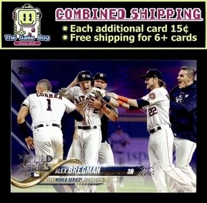 2018 Topps Purple #39 Alex Bregman - Houston Astros - Bild 1 von 2