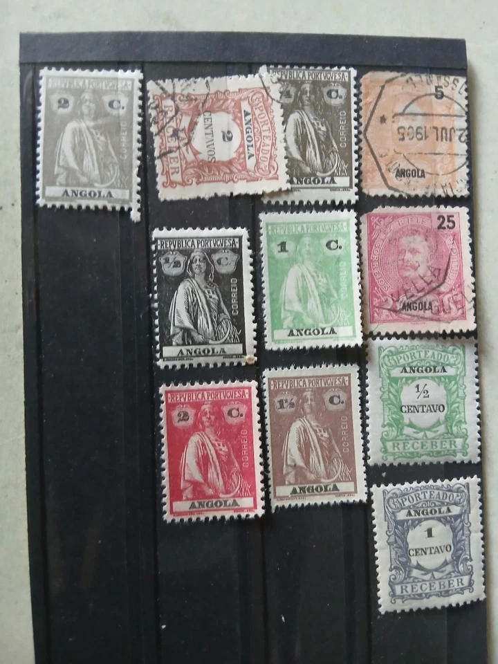 Lot De Timbres D'Angola - Photo 1/1