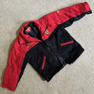 Vintage Ferrari Michael Schumacher Racing Formel 1 Kinder Jacke Größe 112 cm - Bild 1 von 11