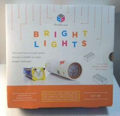 Kit de juguete de aprendizaje de vástago educativo luces brillantes de circuito # 2, multicolor Foto 1 de 2