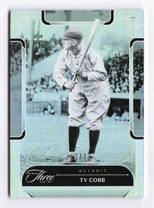 2024 Panini Three and Two #24 Ty Cobb (10/49) Holo Silver (Detroit Tigers) - Picture 1 of 2
