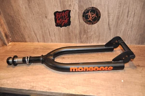 20' Mongoose BMX Bike Fork Bearing Head Set Included 1 in-Threaded Black - Picture 1 of 9