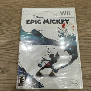 Disney Epic Mickey (Nintendo Wii, 2006) New Sealed Fast Shipping - Picture 1 of 7
