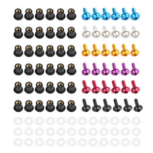 Windscreen Windshield Bolts Screw Fixing Kit For Honda CBR250 300 650 900 - Foto 1 di 11