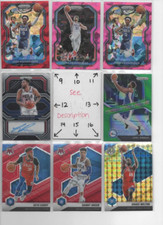 NEW Philadelphia 76ers U-PICK Serial #'d JERSEY AUTO Rookies EMBIID IVERSON DR J