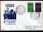 PUTEAUX (92) EXPOSITION EUROPEENNE de LA MACHINE-OUTIL ,Enveloppe EUROPA en 1959