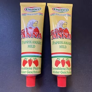 2x Univer Edes Anna / Süße Anna / Paprikamark mild Tube 2x 160g aus Ungarn - Bild 1 von 2