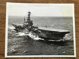 Photograph Aircraft Carrier Military Naval Navy Ship Marine Maritime Nautical - Picture 1 of 1