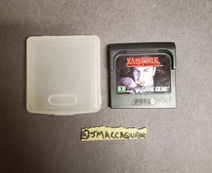 Vampire Master of Darkness Sega Game Gear Authentic - Picture 1 of 2