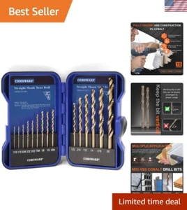 15-teiliges Kobalt Bohrer Set - M35 Schnellarbeitsstahl für harte Materialien - Bild 1 von 9