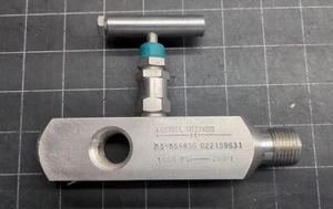 1 New Anderson Greenwood M5VKS44SG Gauge Valve 022159631 AGCO - Picture 1 of 3