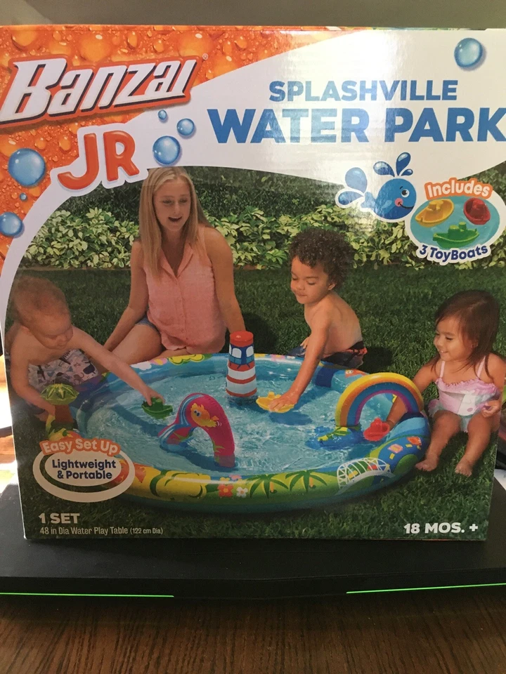 Juguete exterior parque acuático Banzai JR Splashville - juguete de juego verano 2020 - 🔥 Foto 1 de 1