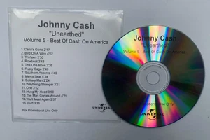 JOHNNY CASH Unearthed Volume 5 (2003) 15 track Promo CD RARE - Bild 1 von 2