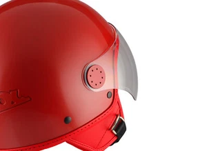 Vespa Visiera 4.0 Demi-Jet Casco - Red Versione Rosso TG. S - Imagen 1 de 5