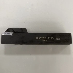 3/4 TTER2020-4 Nutenwerkzeughalter Fräserhalter mit TDXU4-0.4E TT9030 Einsatz - Bild 1 von 5