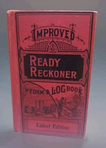 Vintage Improved Ready Reckoner Formular & Logbuch neueste Ausgabe 1940 Hardcover - Bild 1 von 16