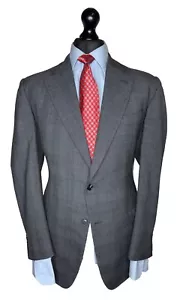 VINTAGE BESPOKE BAILEY & WEATHERILL SAVILE ROW BLAZER FULL CANVASS HAND MADE 40R - Picture 1 of 9