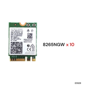 Intel 8265NGW 802.11ac Wi-Fi 5 dual-band BT 4.2 M.2 2230 Card Lot(10) E5929 - Bild 1 von 6