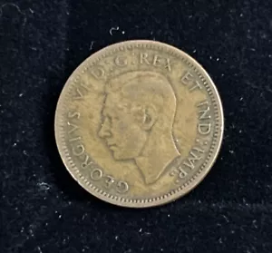 1940 Canadian 1 Cent Coin Maple Leaf / Canada - Picture 1 of 2