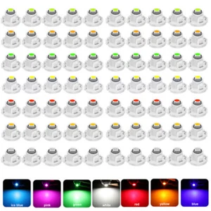 20x T3 LED Neo Wedge Dashboard Panel Lamps A/C Climate Control HVAC Light Bulbs - Picture 1 of 16