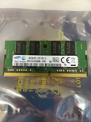Dell Samsung 8GB 2Rx8 PC4-2133P M471A5244CB0  CP8 Laptop RAM Memory - Image 1 of 3