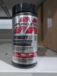 Hydroxycut Hardcore Super Elite 120 Capsules Free Shipping *EXP 11/2027* - Picture 1 of 4