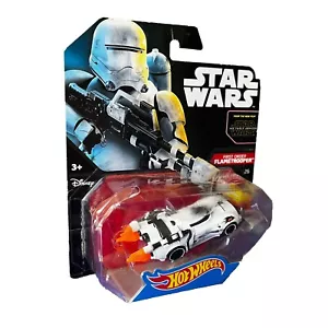 Star Wars Force Awakens Hot Wheels (2014) First Order Flametrooper Character Car - Bild 1 von 5