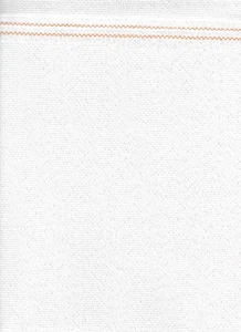 Tela punto de cruz opalescente blanca Zweistik Aida 14ct 18x21 - Imagen 1 de 1