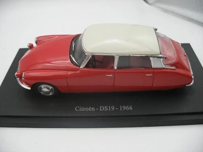 ALTAYA UNIVERSAL HOBBIES UH 1/43 eme CITROEN DS 19 1966 rouge - Photo 1/4