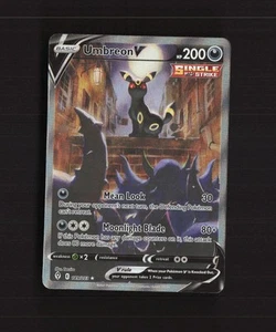 Umbreon V 189/203 Evolving Skies Alternate Art Ultra Rare Holo Pokemon Card NM - Picture 1 of 10