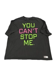 John Cena WWE Authentic T Shirt Size 4xl You Cant Stop Me Even Stronger - Picture 1 of 6