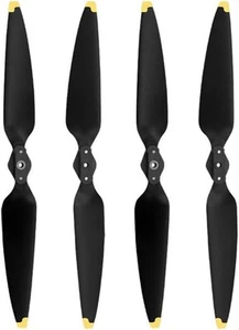 2 Pairs Foldable Propellers 8747F Blades for DJI Mavic Air 3 2 Golden - Picture 1 of 4