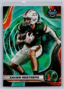 2024 Bowman U Aqua Refractor /225 Xavier Restrepo #65 Hurricanes - Bild 1 von 2