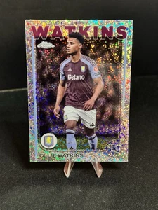 2024-25 Topps UEFA Club Competitions - Ollie Watkins Speckle Refractor #33 - Imagen 1 de 2