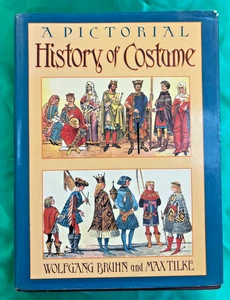 A PICTORIAL HISTORY OF COSTUME - 1988 - Bruhn, Wolfgang & Max Tilke - Foto 1 di 13