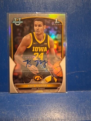 2022-23 Bowman Chrome - Prospect Auto Kris Murray #71 Refractor /499 (AU, RC) - image 1 of 2